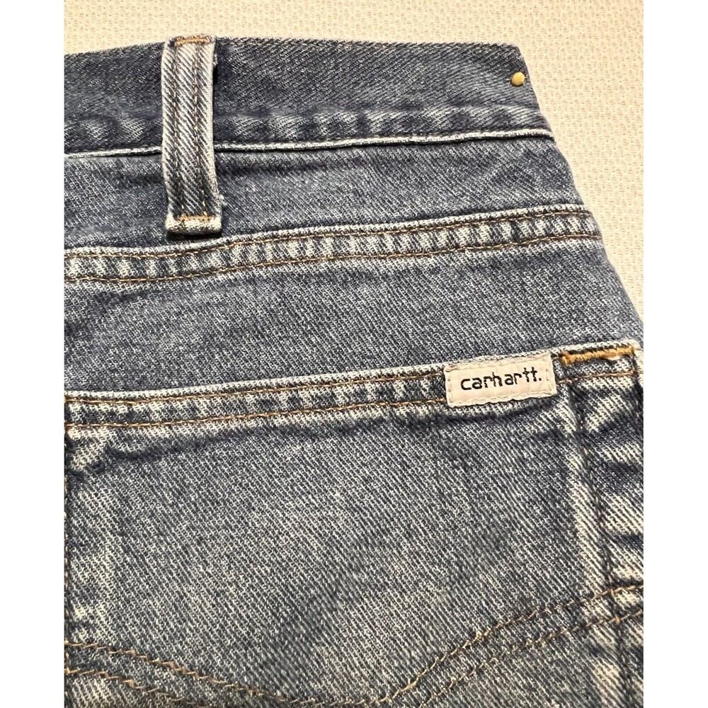 Carhartt Jeans Men 38 x 30 (37 x 28 Actual) Regular Blue Denim Casual - Picture 13 of 13